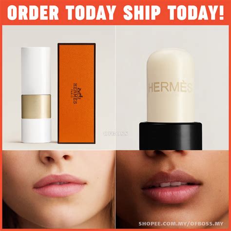 rouge hermes lip care balm|hermes matte lipstick.